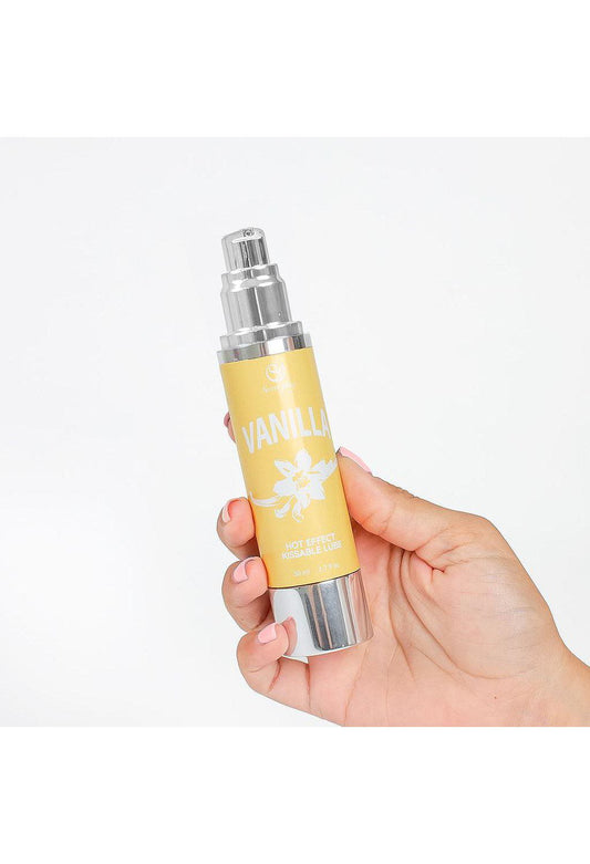 Gel lubrificante effetto caldo gusto vaniglia Kissable lube 50 ml