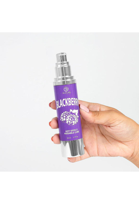 Gel lubrificante effetto caldo gusto mora Kissable lube 50 ml
