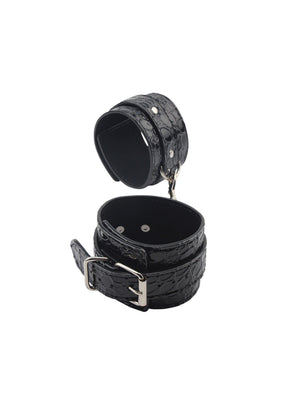 Cavigliere in simil pelle con catena Be Good