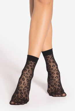 Calzini velati fantasia animalier 15 den Spring Vibes 02