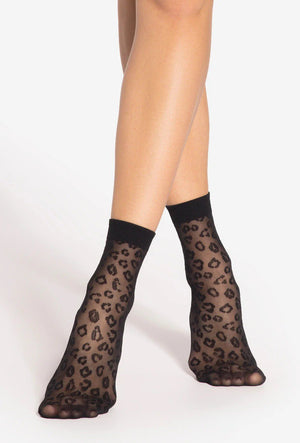 Calzini velati fantasia animalier 15 den Spring Vibes 02