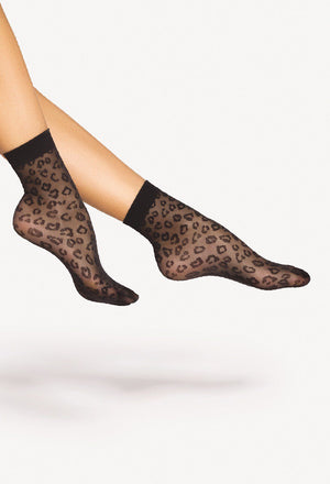 Calzini velati fantasia animalier 15 den Spring Vibes 02