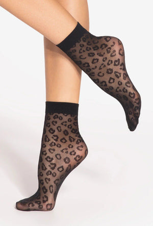 Calzini velati fantasia animalier 15 den Spring Vibes 02