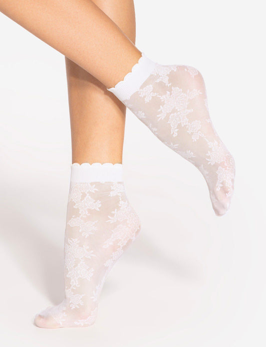 Calzini effetto pizzo 15 den Spring Vibes 11