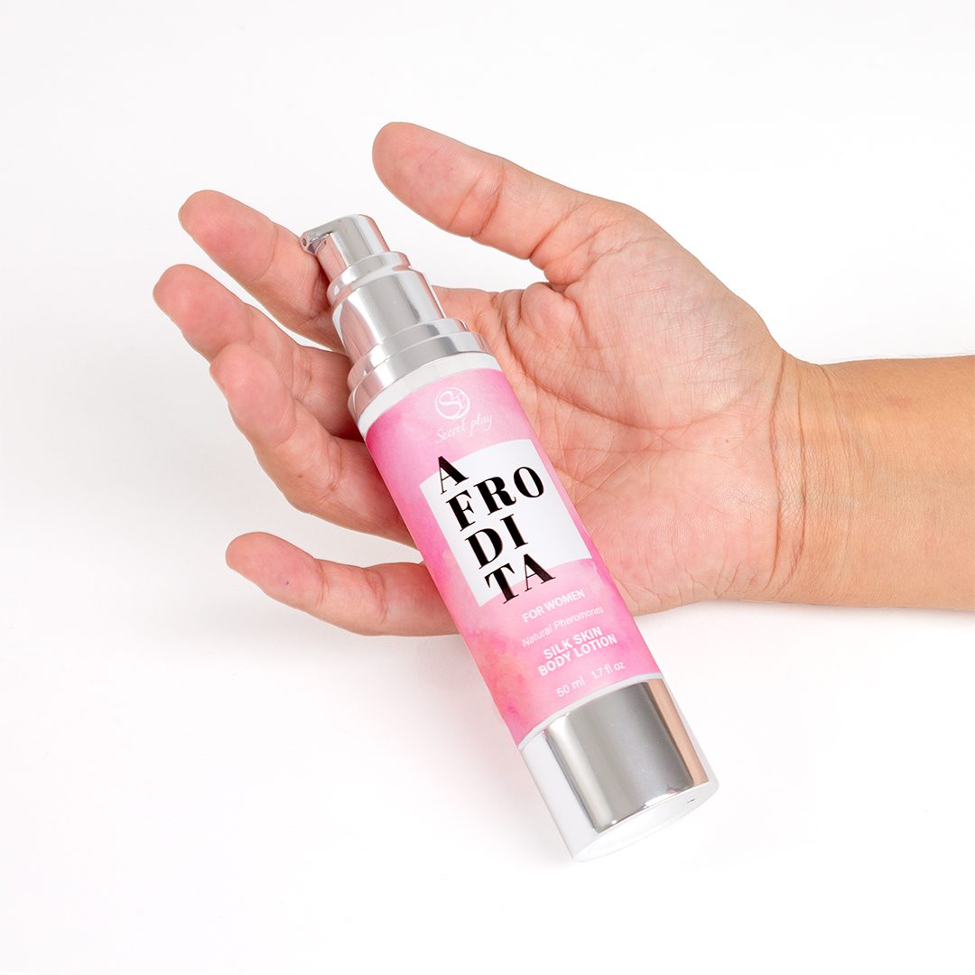 Lozione corpo pelle di seta con feromoni Afrodita 50 ml