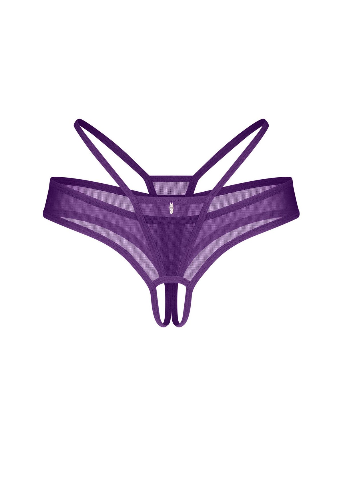 Perizoma viola aperto sotto Vibres