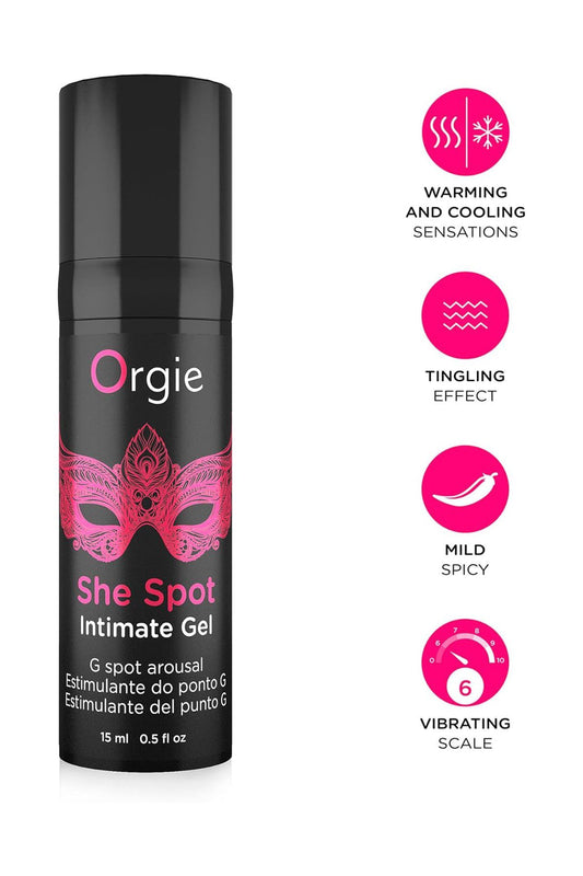 Gel stimolante per Punto G She Spot 15 ml
