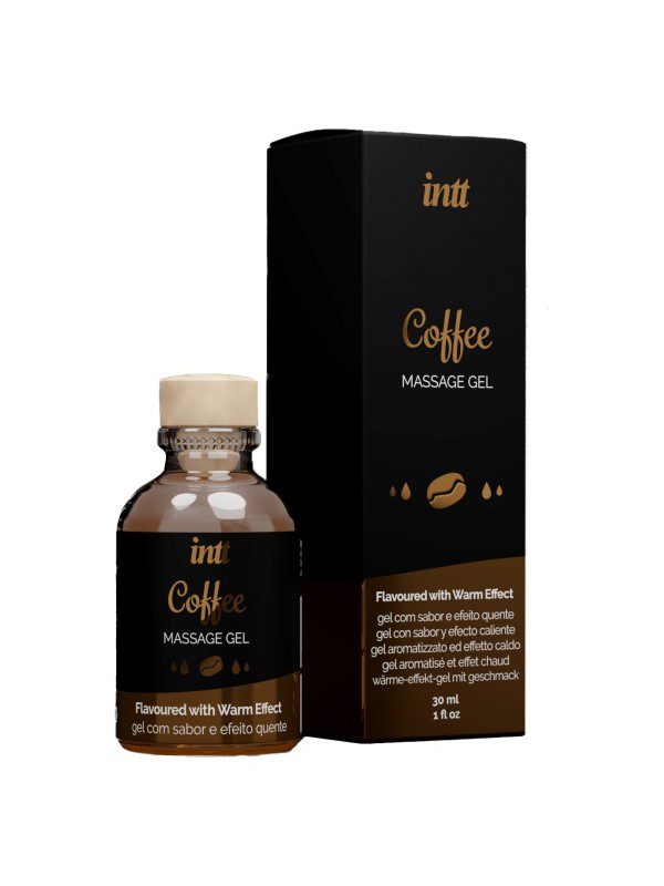 Gel da massaggio effetto caldo gusto caffe 30 ml