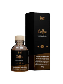 Gel da massaggio effetto caldo gusto caffe 30 ml