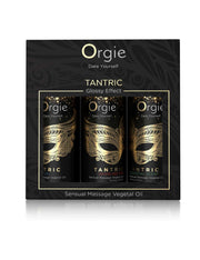 Set 3 oli da massaggio tantrico Glossy effect 3 x 30 ml