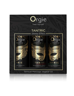 Set 3 oli da massaggio tantrico Glossy effect 3 x 30 ml