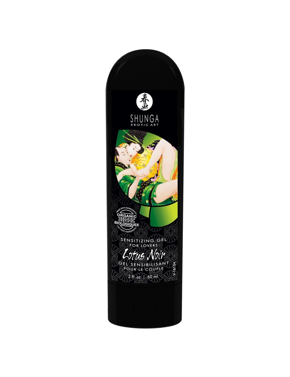 Gel intimo stimolante per coppia Lotus Noir 60 ml