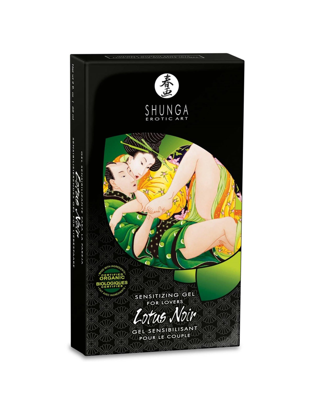 Gel intimo stimolante per coppia Lotus Noir 60 ml