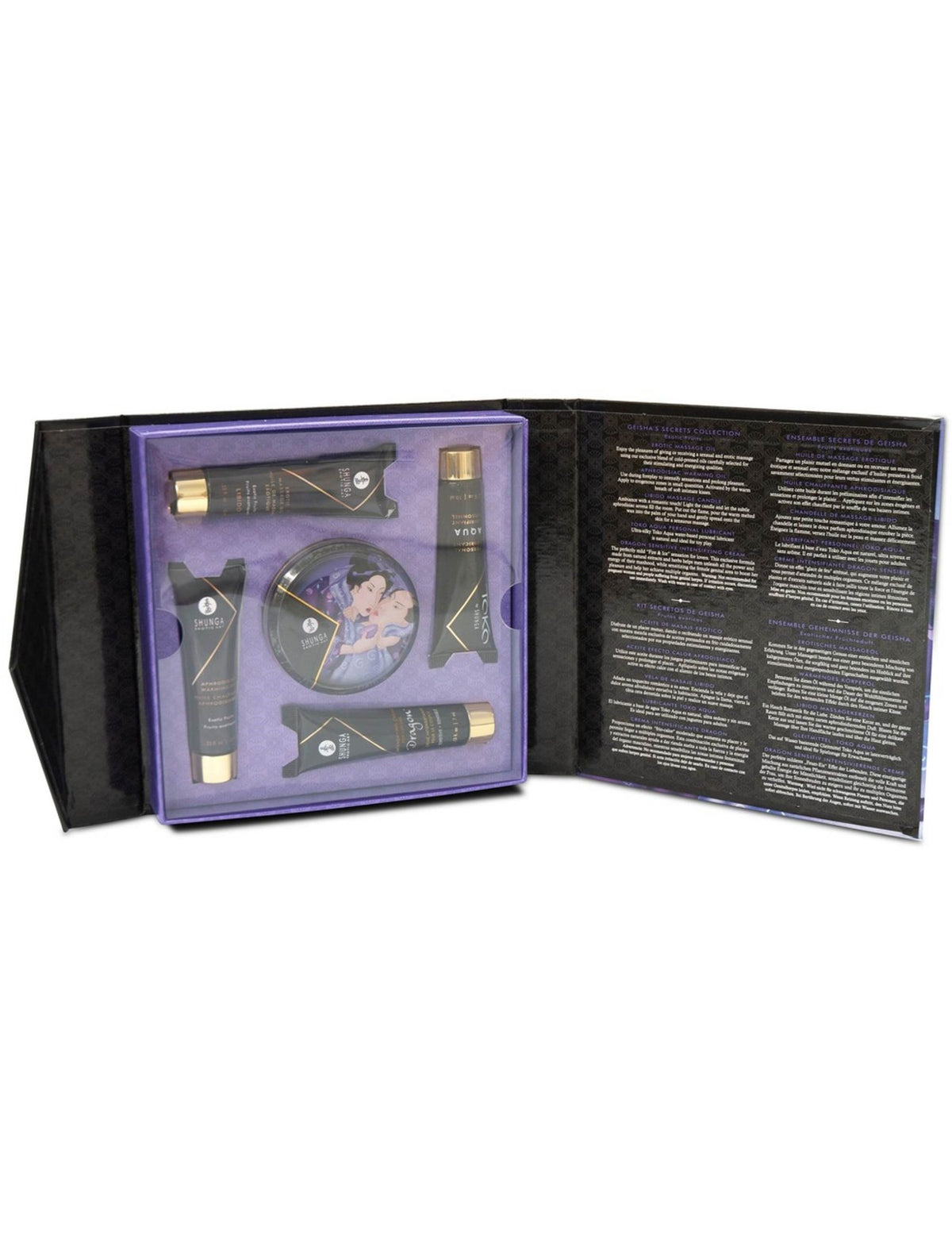 Kit per massaggio erotico Geisha's Secret Collection