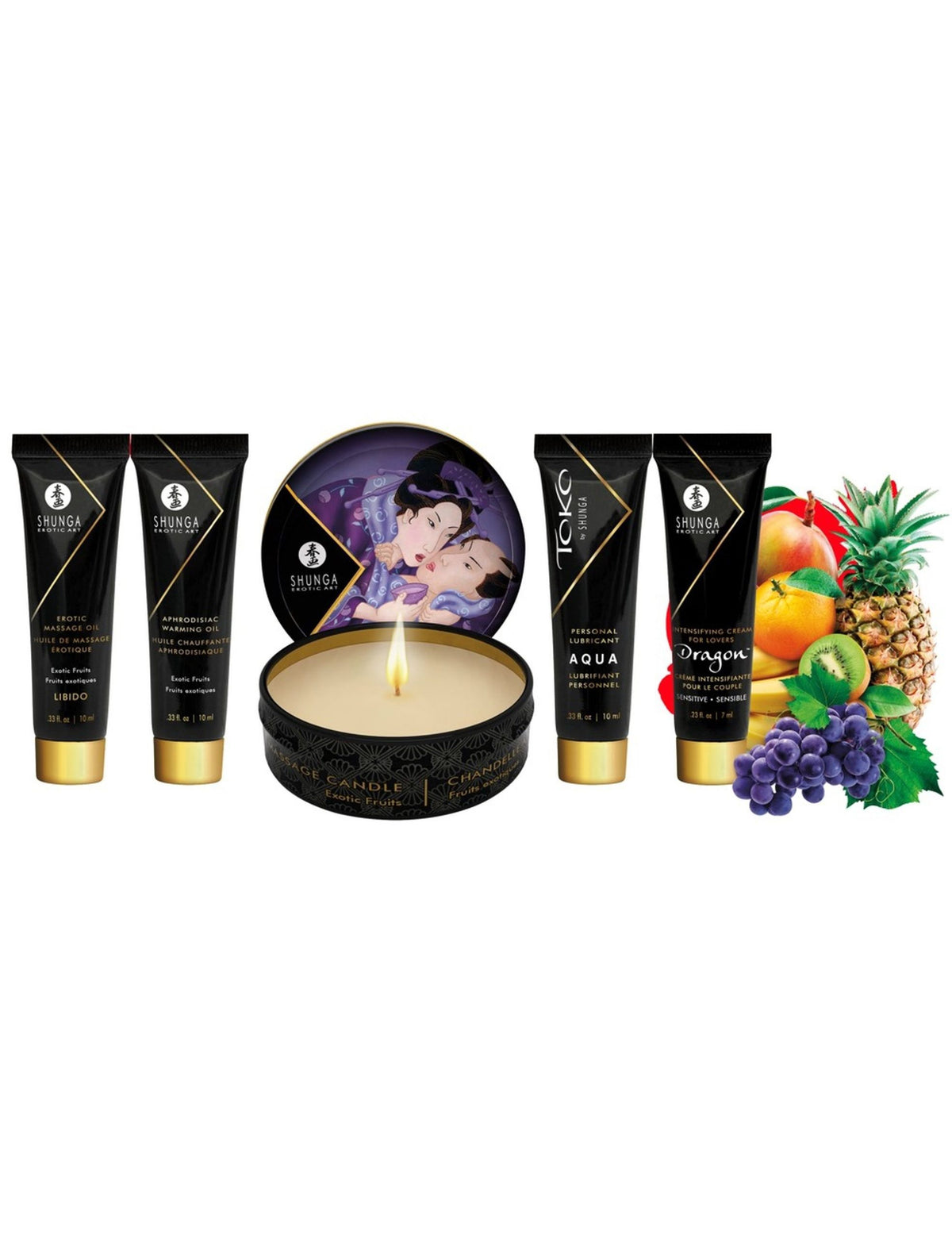 Kit per massaggio erotico Geisha's Secret Collection