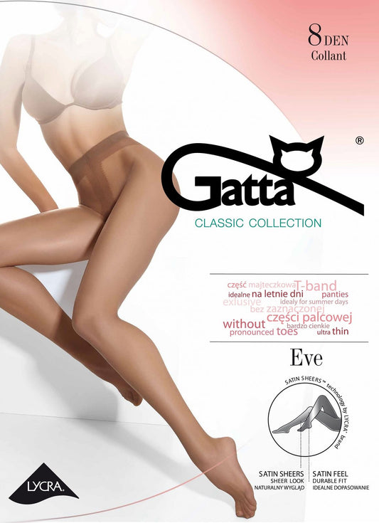 Collant velatissimo estivo ultra leggero 8 den Eve