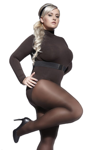 Collant plus size taglie comode XXL 40 den Perla