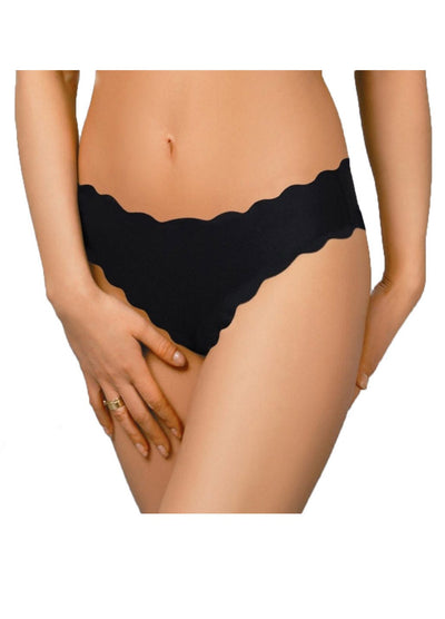 Slip senza cuciture in microfibra a taglio vivo