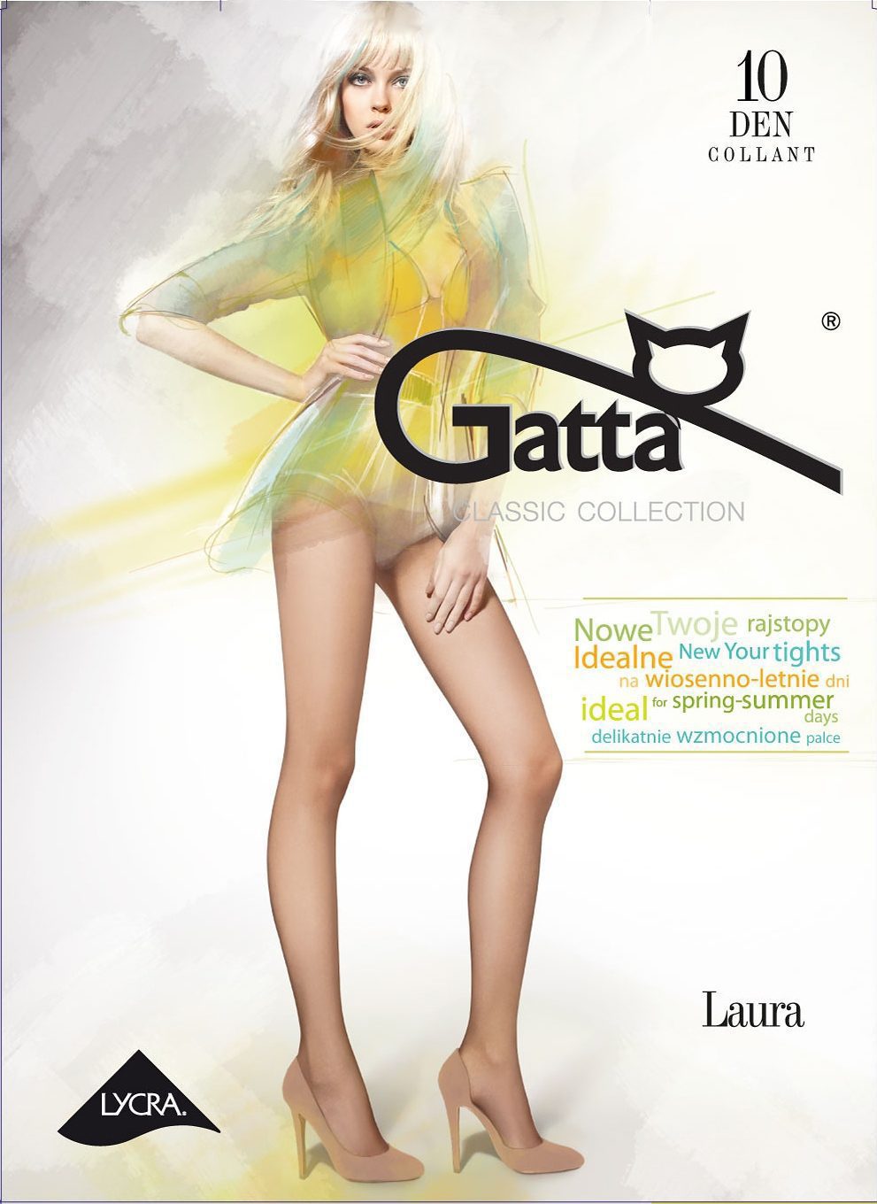 Collant velatissimo 10 den Laura curvy taglie comode