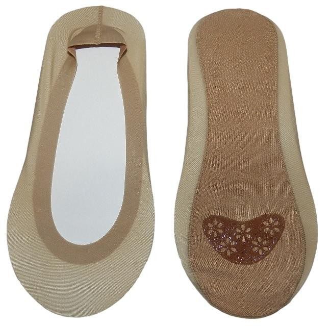 CALZE SALVAPIEDE DONNA CON ANTISCIVOLO SUOLA IN COTONE