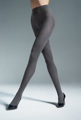 Collant coprente in cotone con seta Touch of Silk