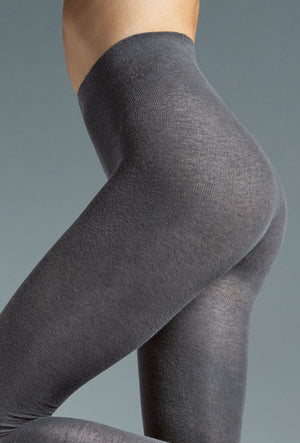 Collant coprente in cotone con seta Touch of Silk