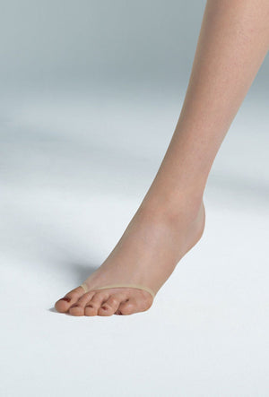 Collant velatissimo senza dita 10 den infradito