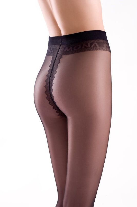 Collant classico velato 15 den taglie comode Dalia