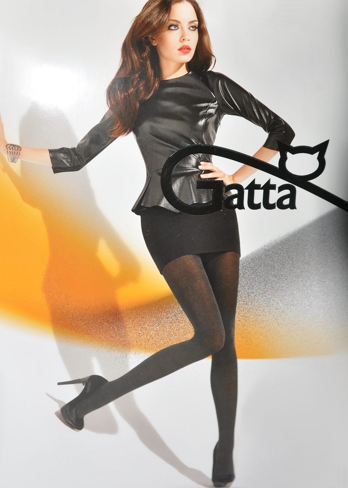 Collant nero scintillante 50 den Black Diamond