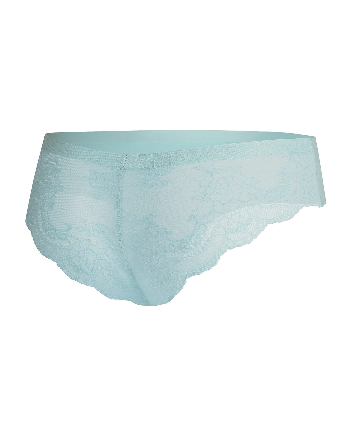 Tanga in pizzo senza cuciture taglio laser