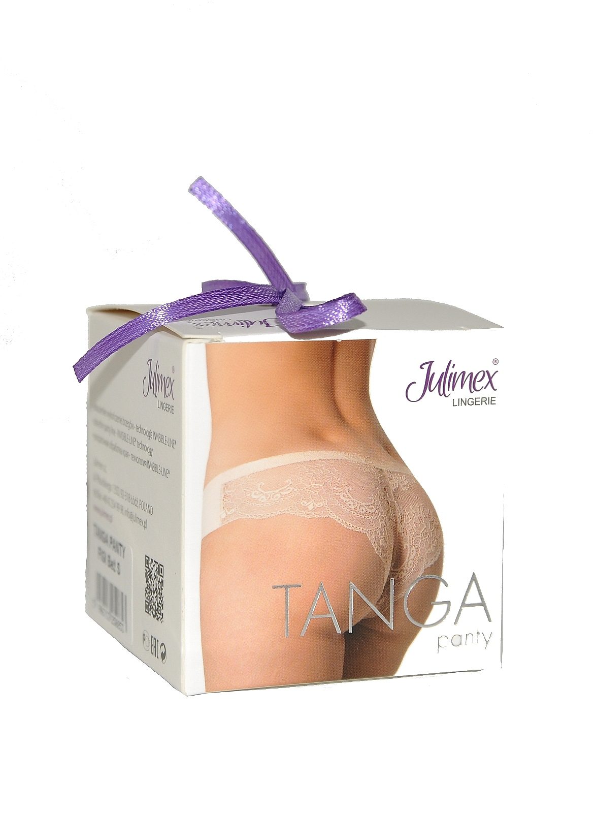 Tanga in pizzo senza cuciture taglio laser