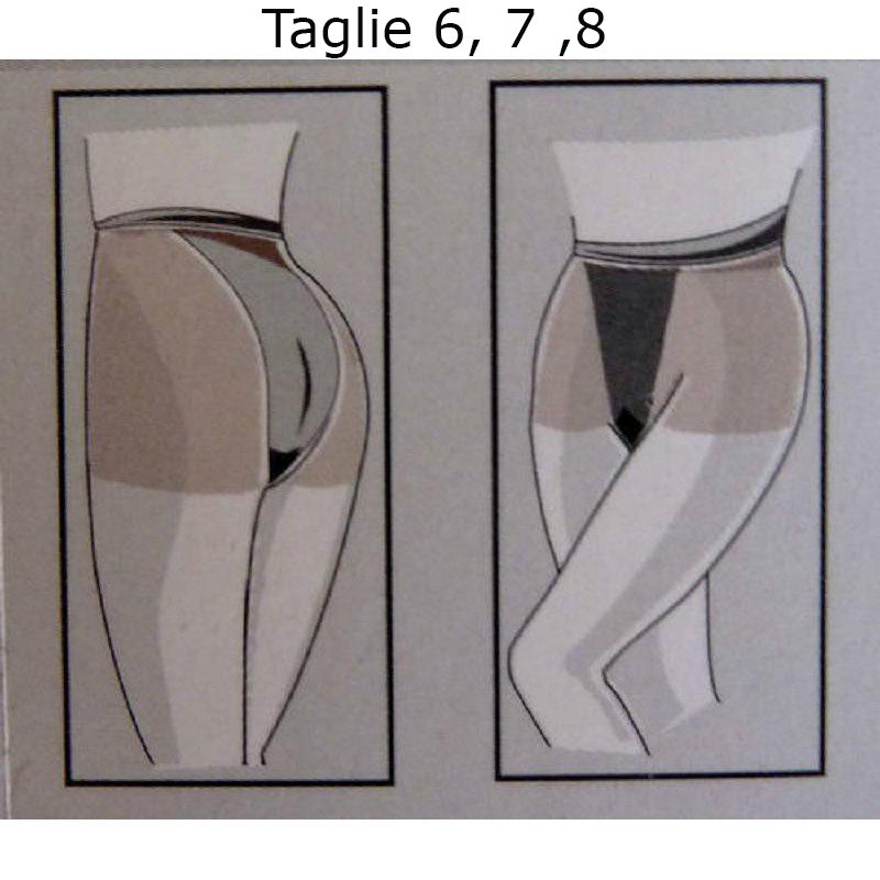 Collant plus size taglie comode XXL 40 den Perla