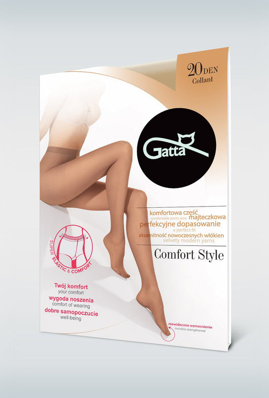 Collant classico velato comfort style 20 den Taglie comode
