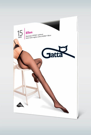 Collant velato tutto nudo T-band Ellen 15 den
