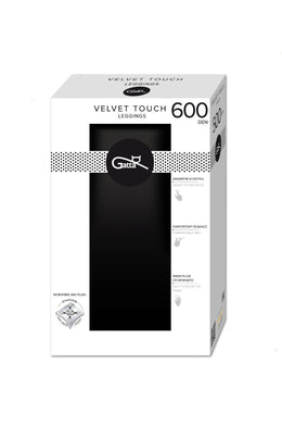 Leggings coprente vellutato felpato 600 den Velvet Touch